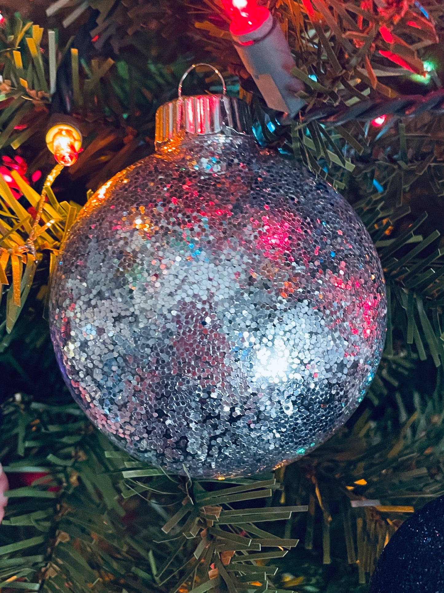 Christmas Glitter Ornament