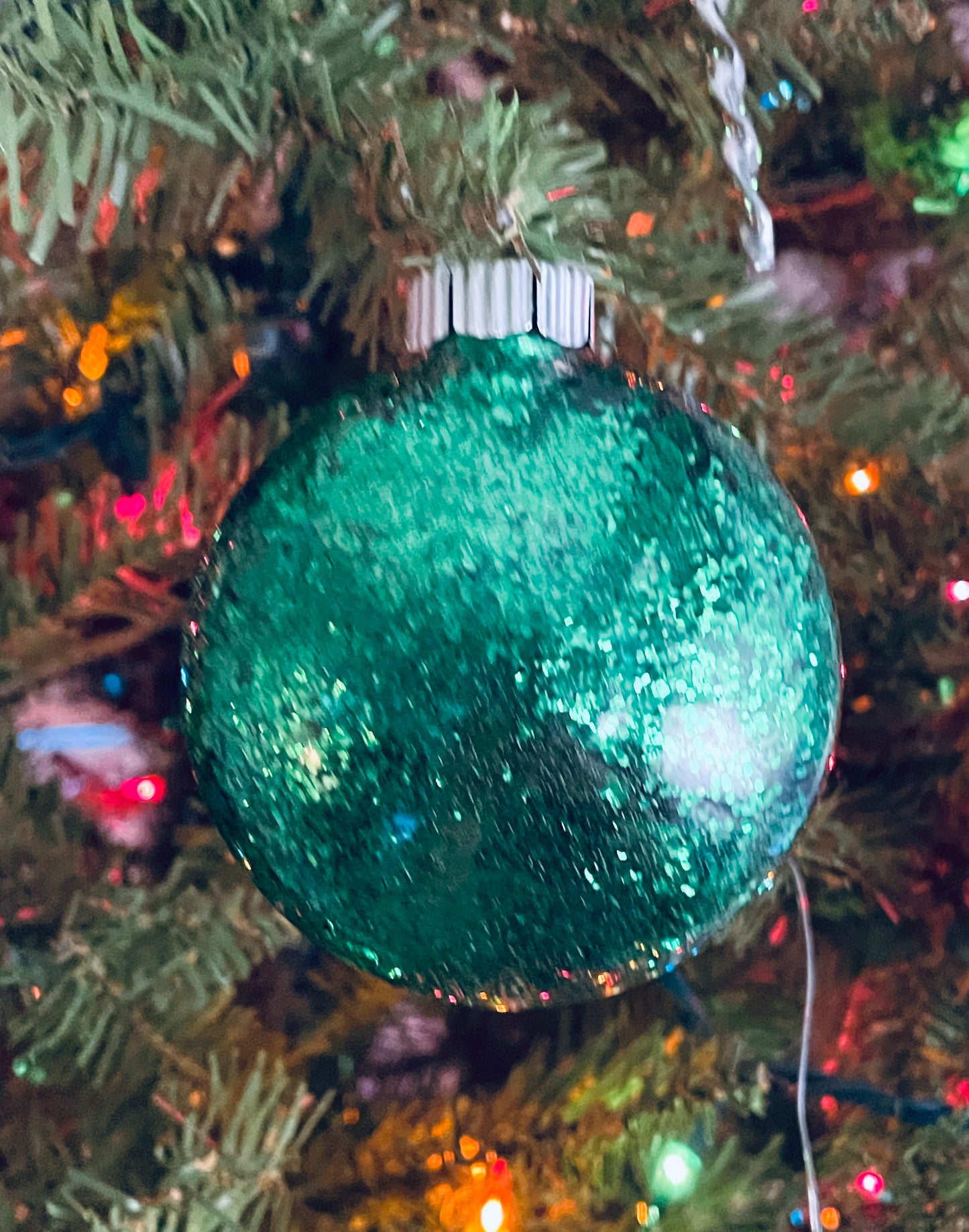 Christmas Glitter Ornament