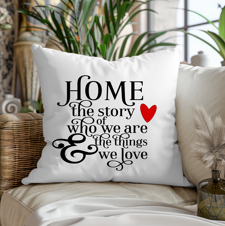 Home & Love Pillow