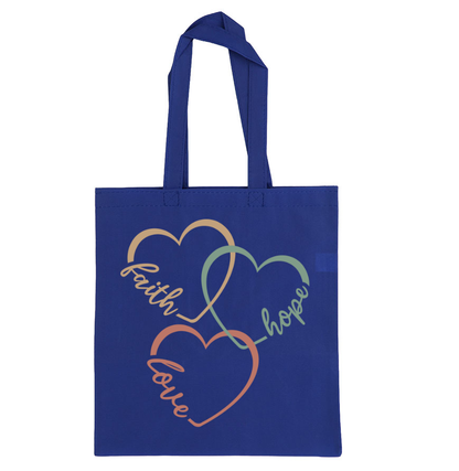 Faith Love Hope Tote Bag
