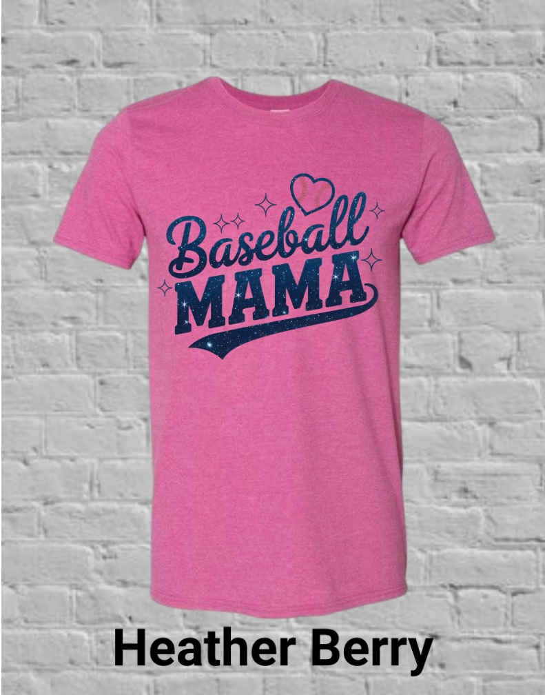 Baseball Sparkle Mama