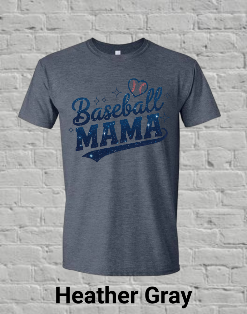 Baseball Sparkle Mama