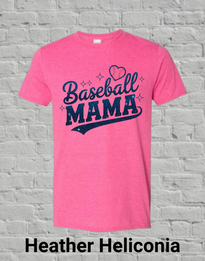 Baseball Sparkle Mama
