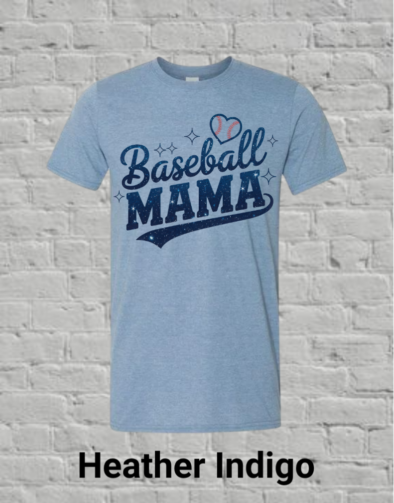 Baseball Sparkle Mama