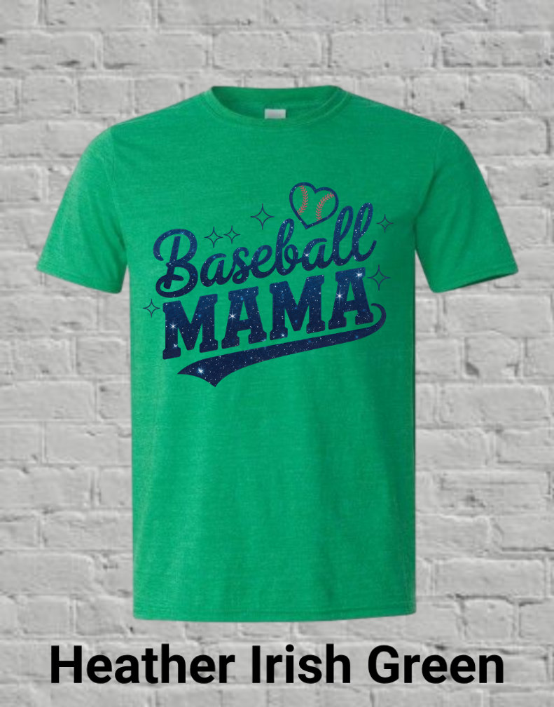 Baseball Sparkle Mama