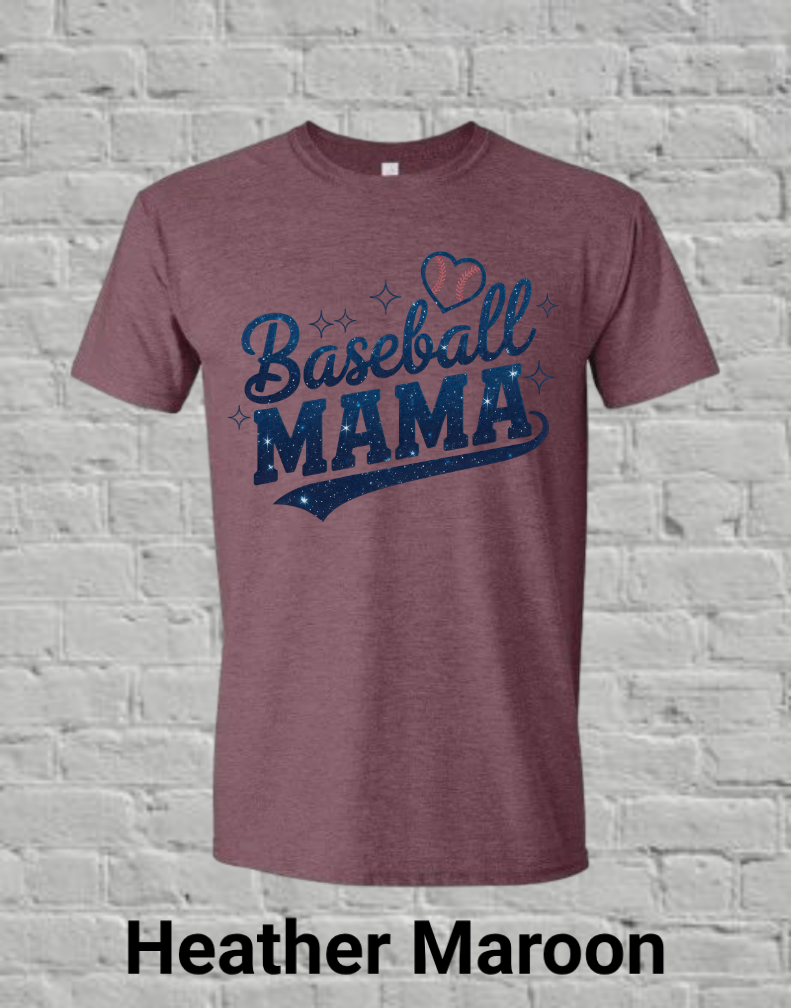 Baseball Sparkle Mama
