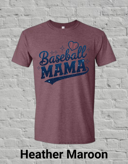 Baseball Sparkle Mama