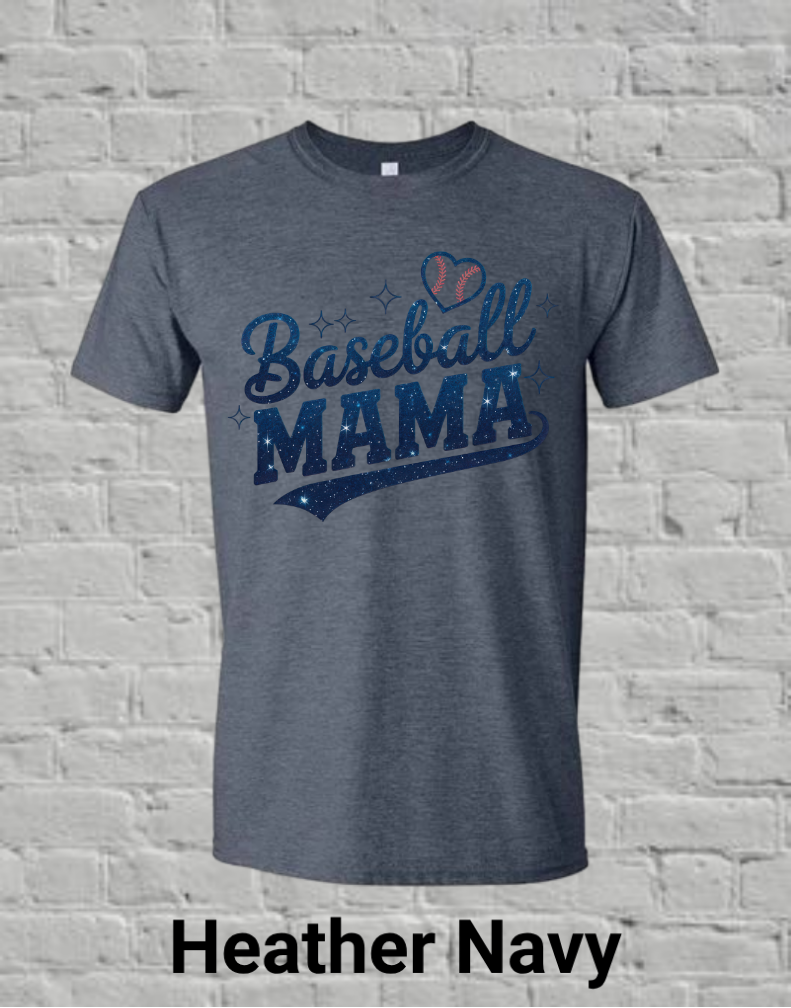 Baseball Sparkle Mama