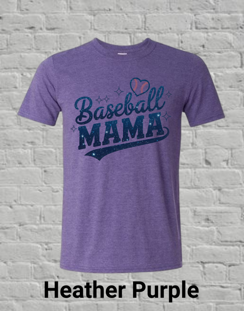 Baseball Sparkle Mama