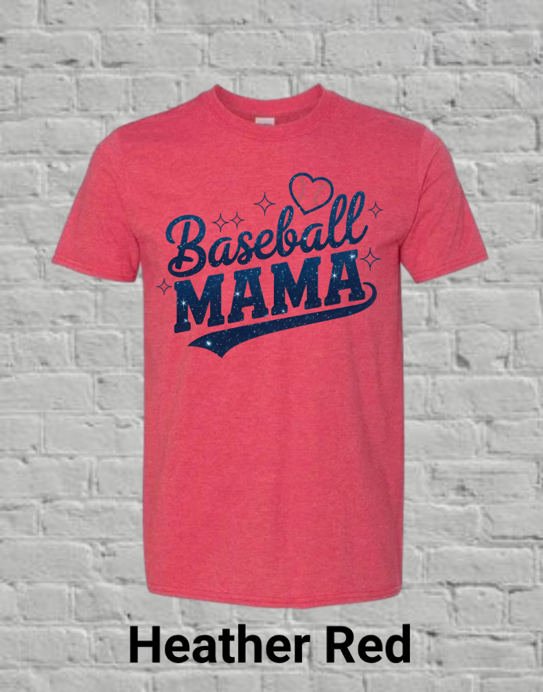 Baseball Sparkle Mama