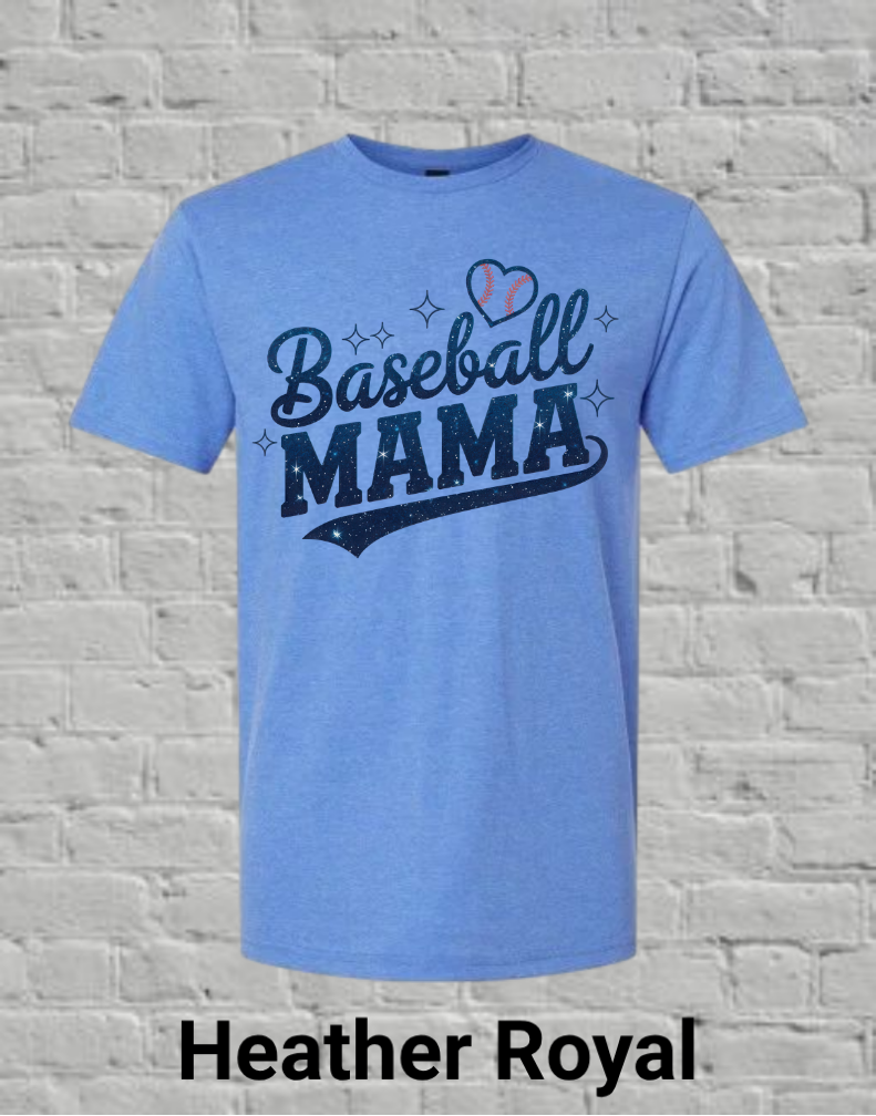 Baseball Sparkle Mama