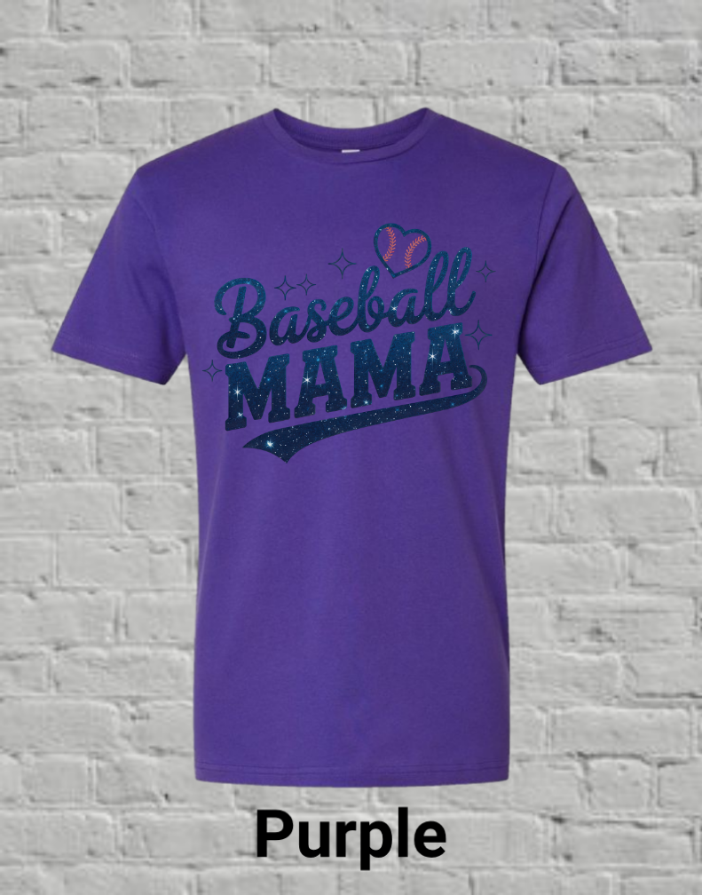 Baseball Sparkle Mama