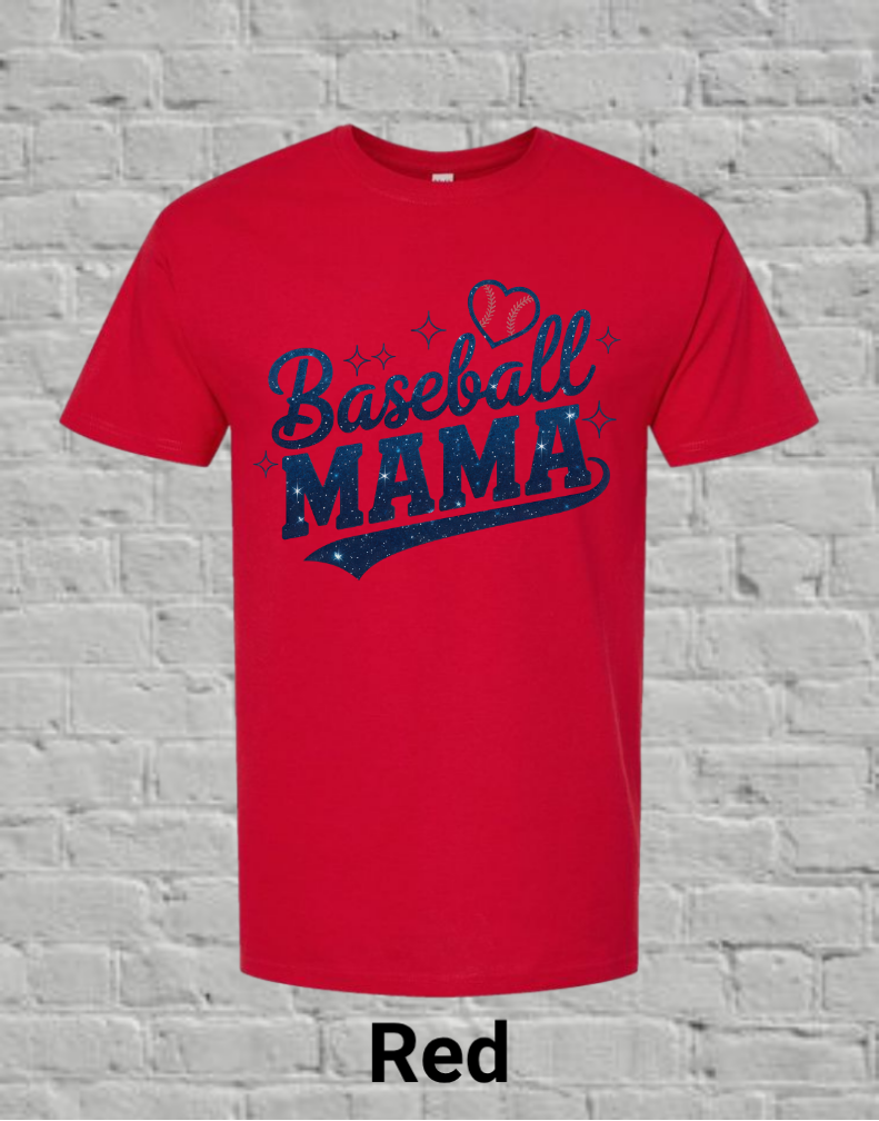 Baseball Sparkle Mama