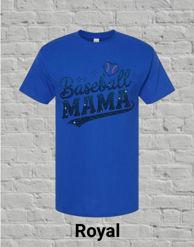 Baseball Sparkle Mama