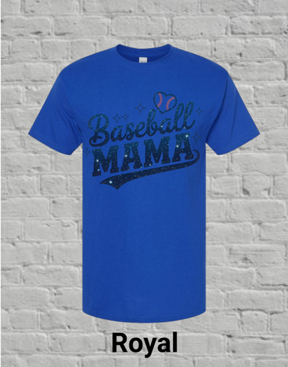 Baseball Sparkle Mama