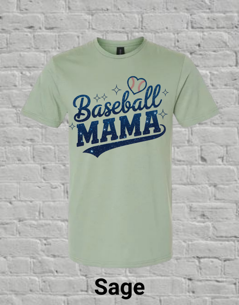 Baseball Sparkle Mama