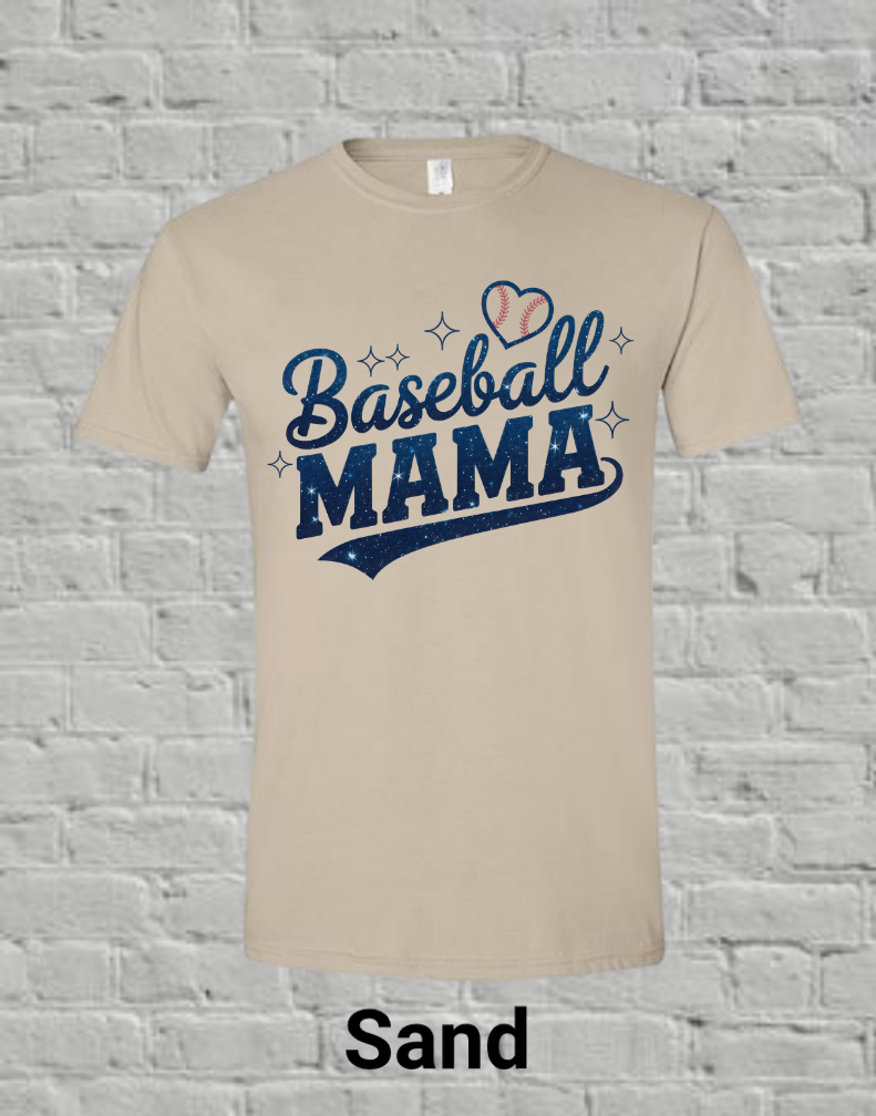 Baseball Sparkle Mama
