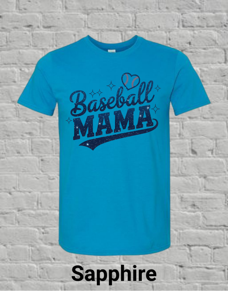 Baseball Sparkle Mama