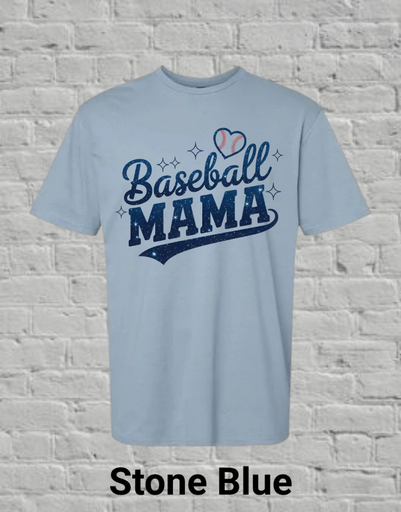 Baseball Sparkle Mama