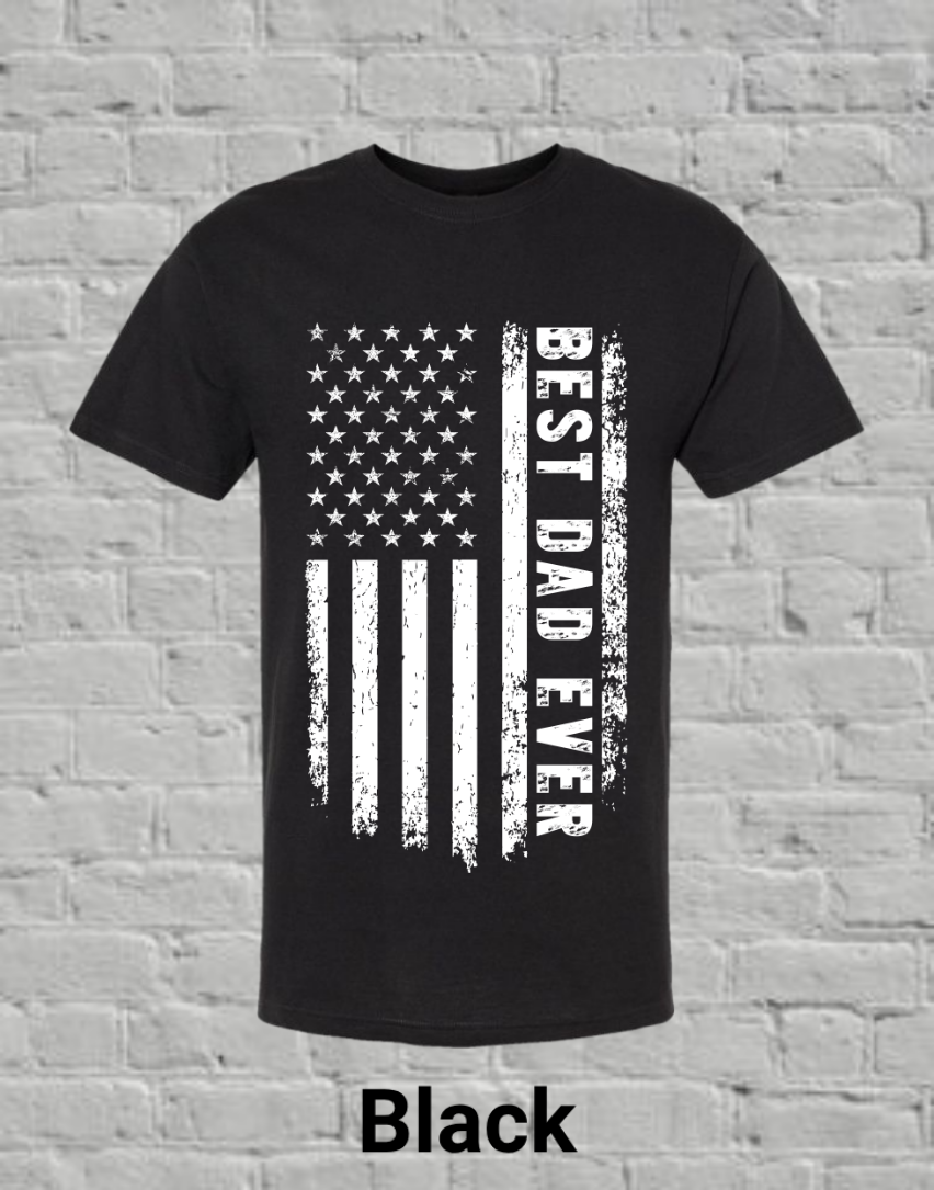 Best Dad Ever White Flag