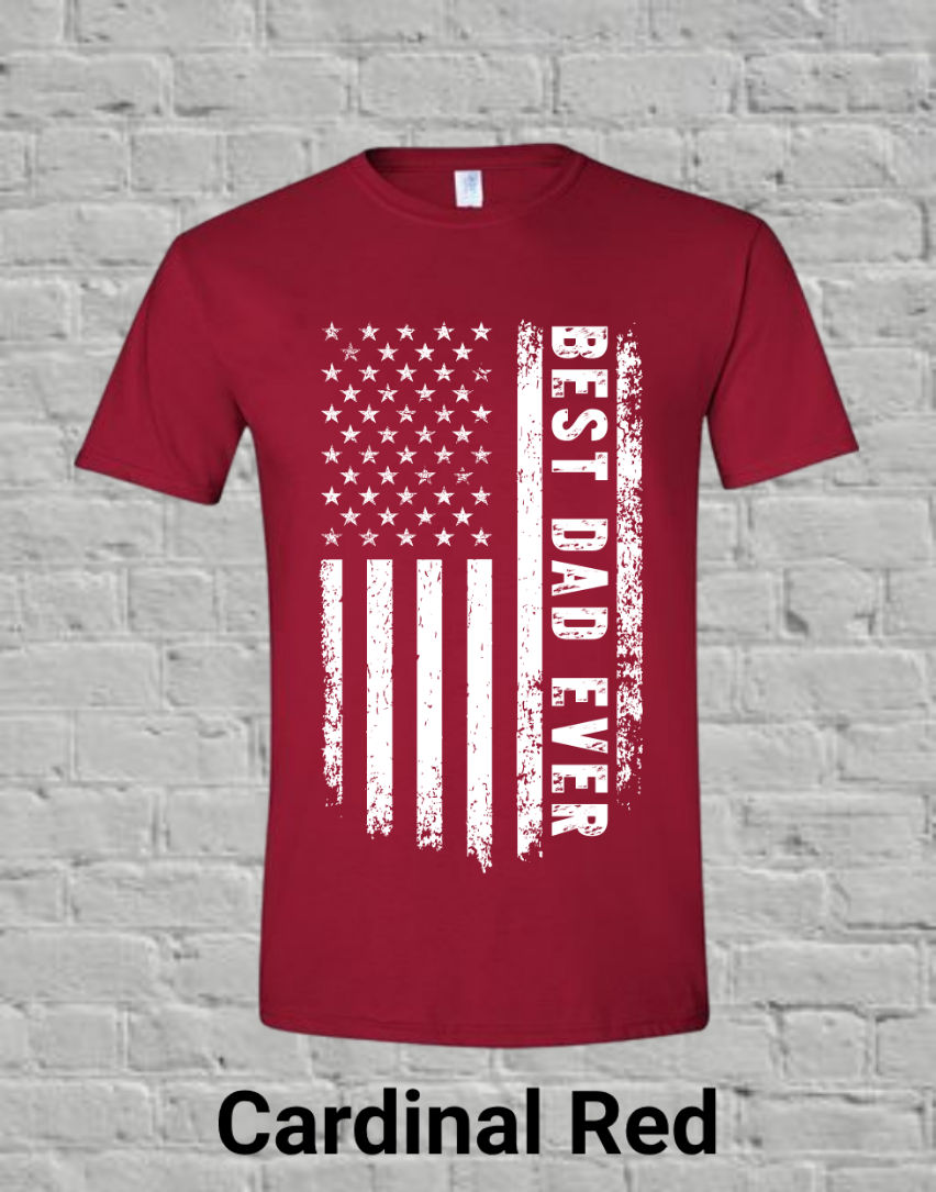 Best Dad Ever White Flag