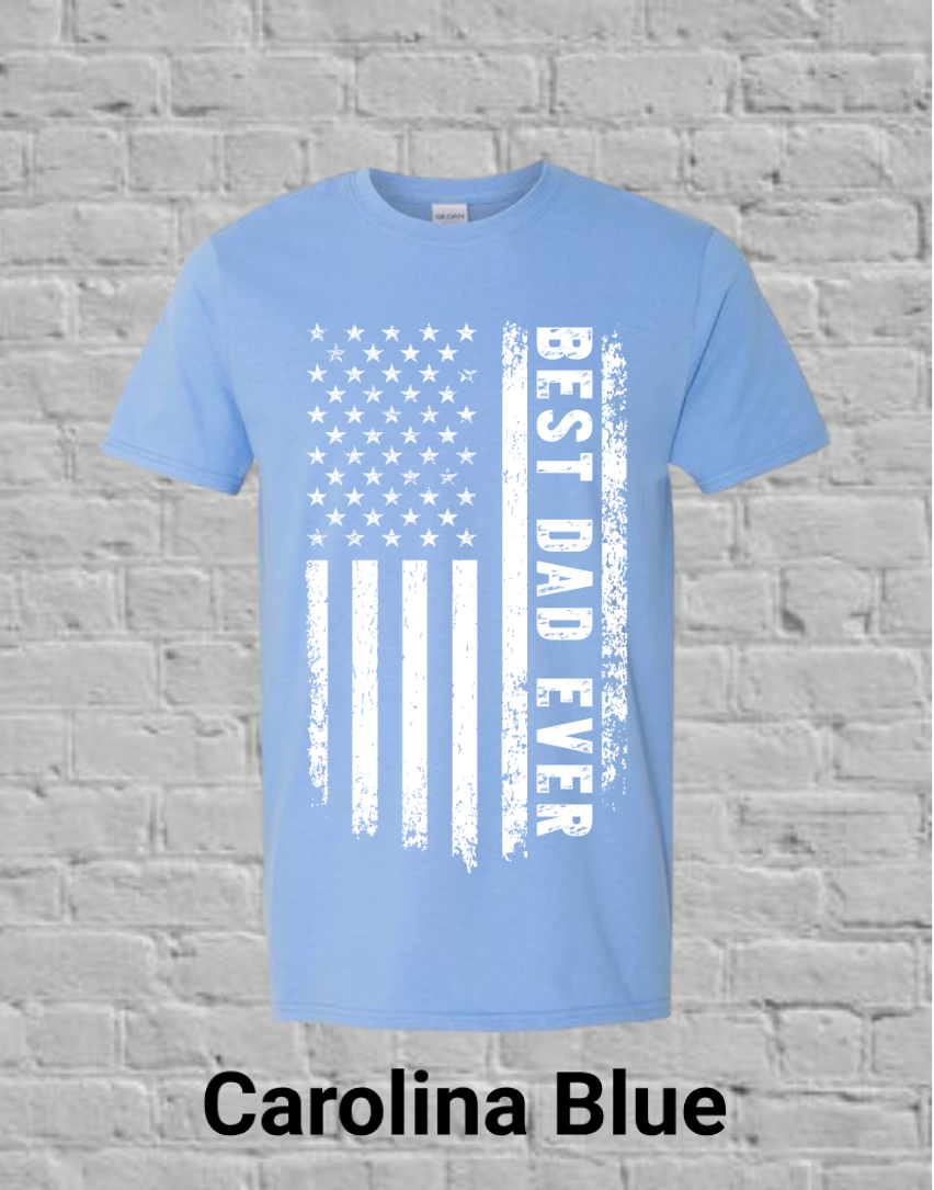 Best Dad Ever White Flag
