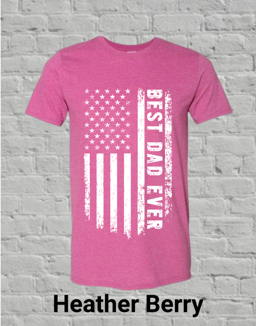 Best Dad Ever White Flag