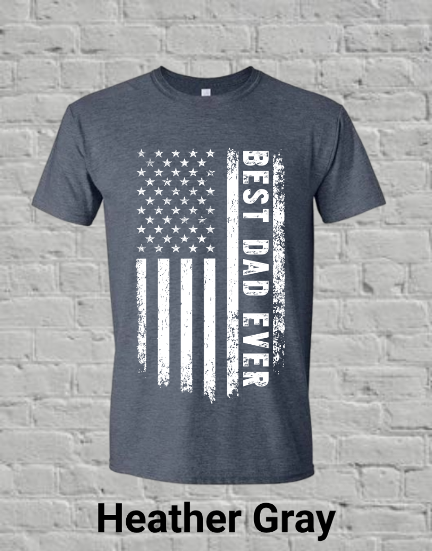Best Dad Ever White Flag