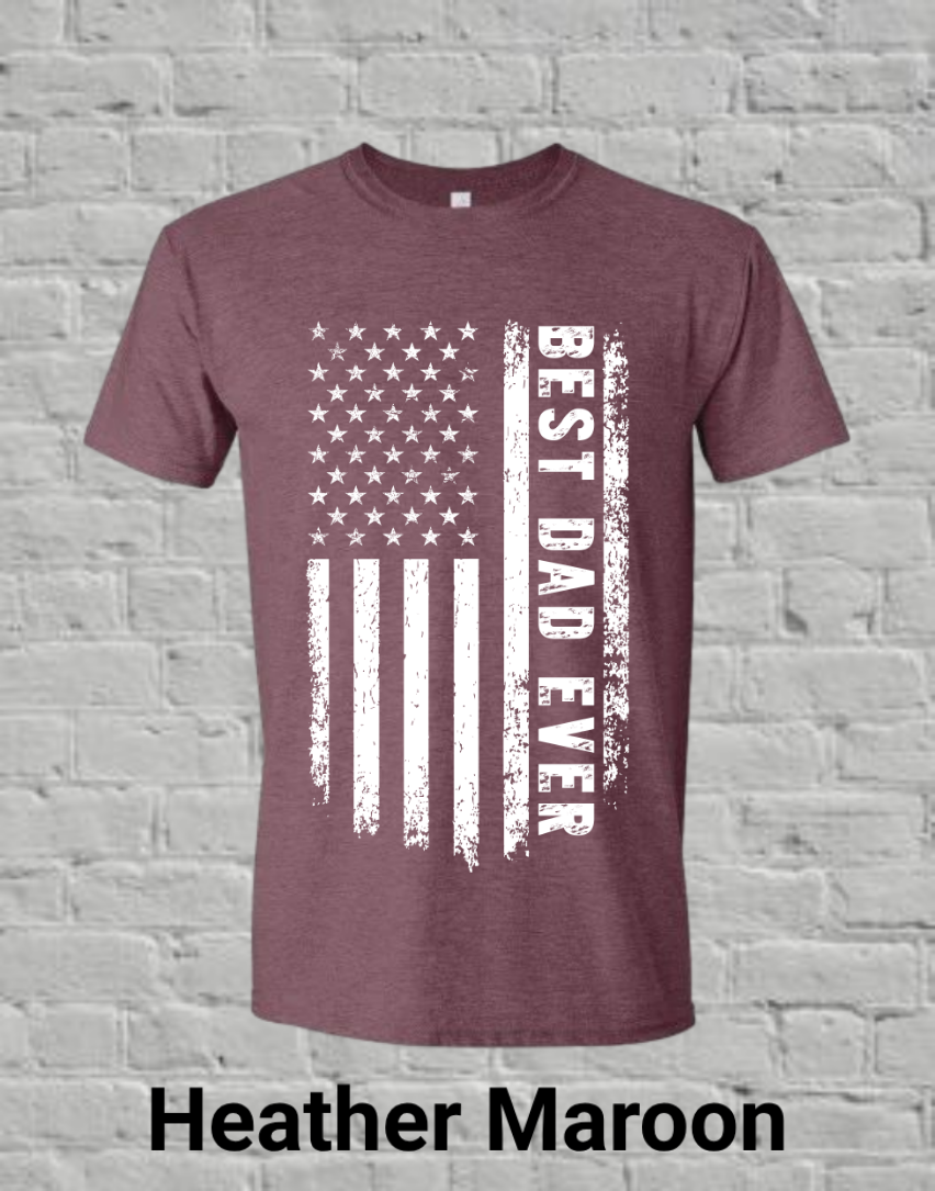 Best Dad Ever White Flag