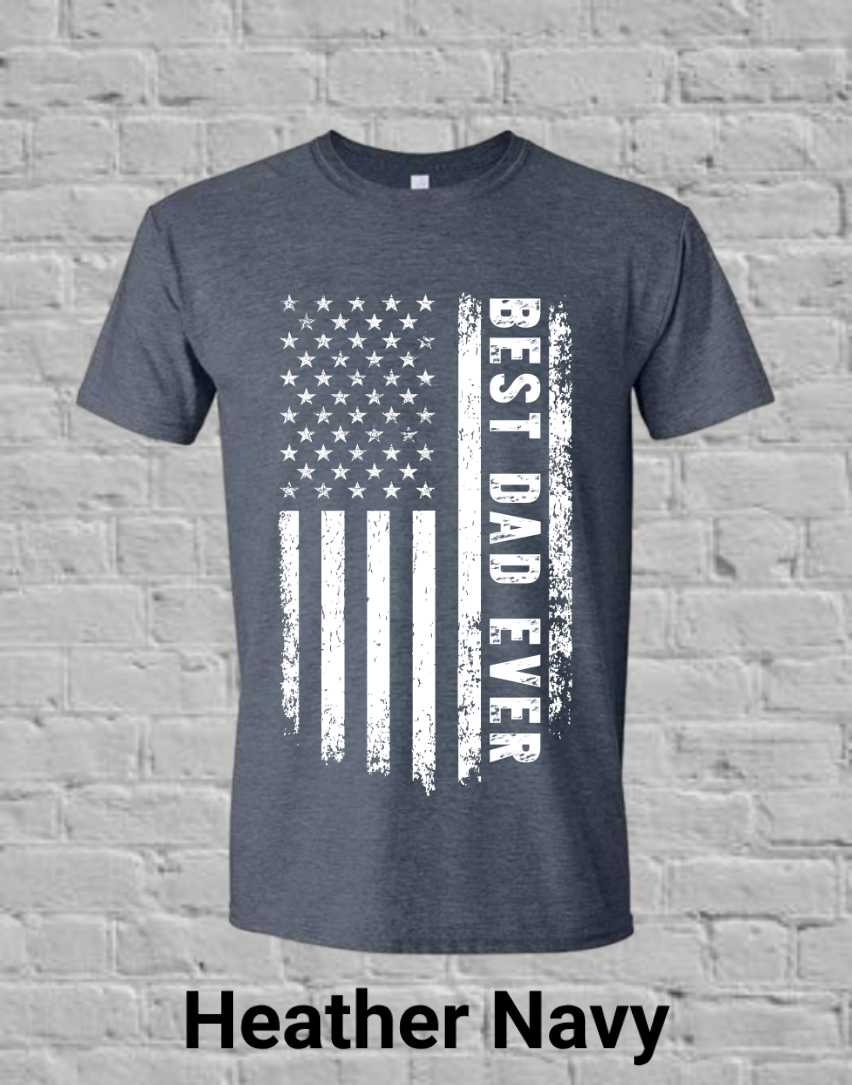 Best Dad Ever White Flag