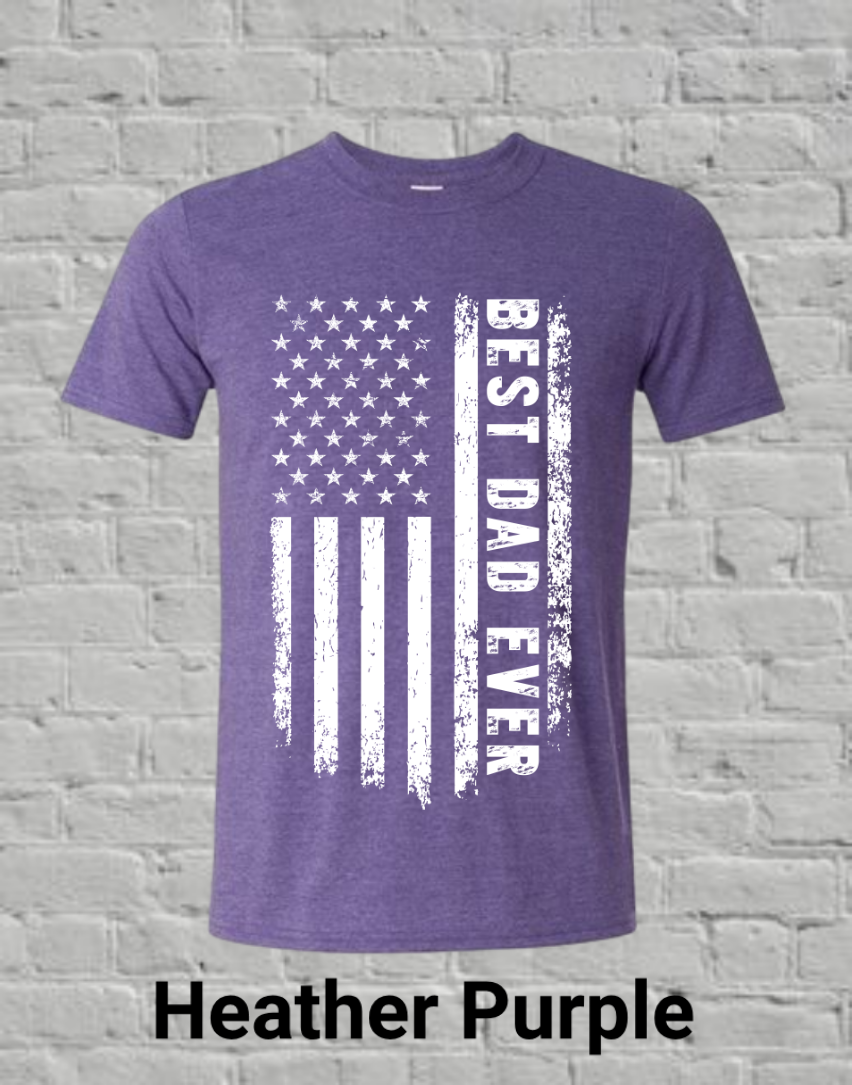 Best Dad Ever White Flag