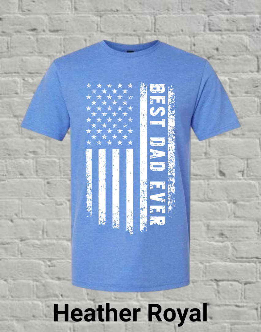 Best Dad Ever White Flag