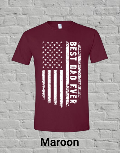 Best Dad Ever White Flag