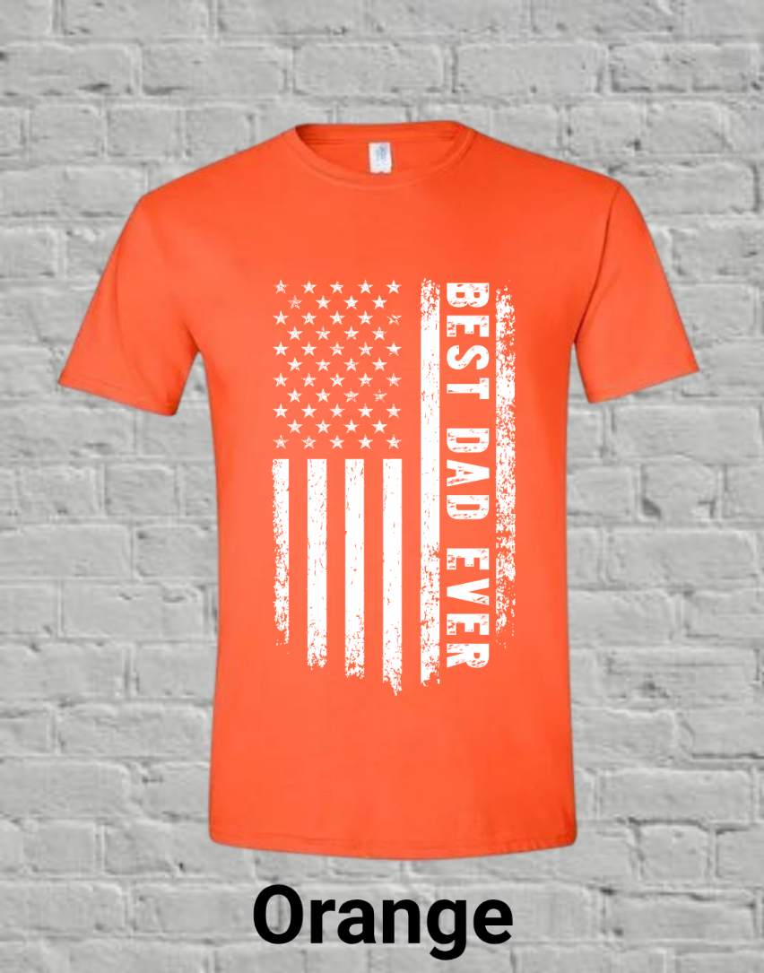 Best Dad Ever White Flag