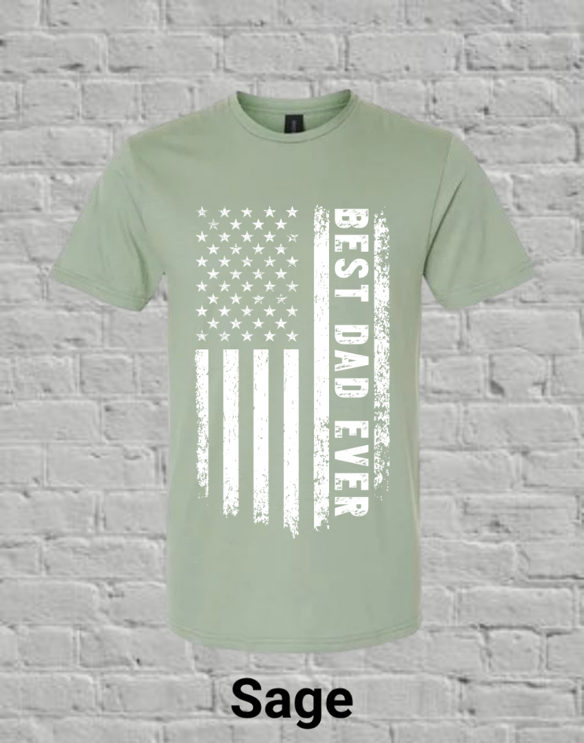 Best Dad Ever White Flag