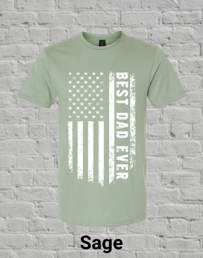 Best Dad Ever White Flag