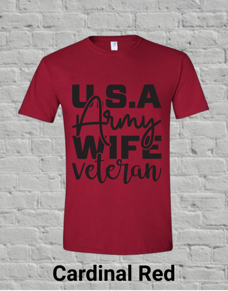 USA Army Wife Veteran
