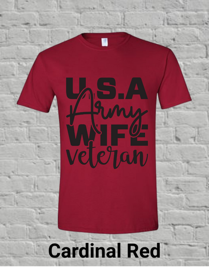 USA Army Wife Veteran