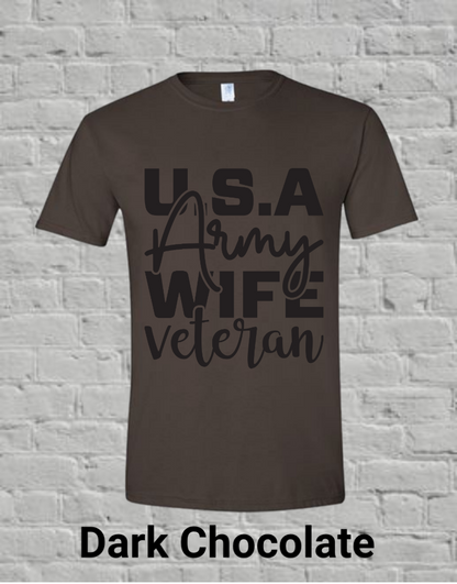 USA Army Wife Veteran