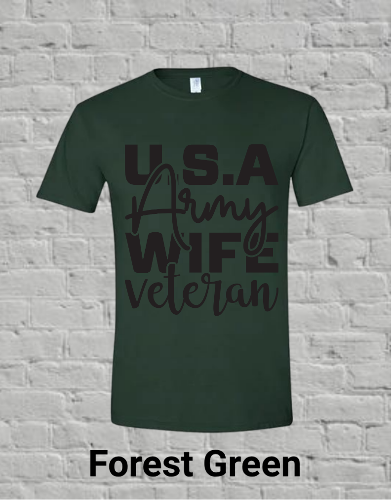 USA Army Wife Veteran