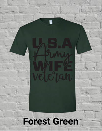 USA Army Wife Veteran
