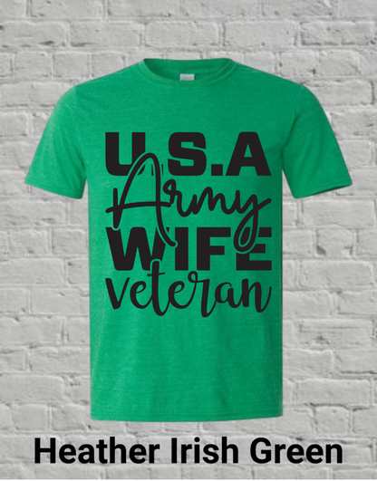 USA Army Wife Veteran