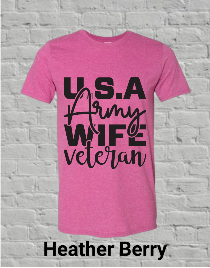 USA Army Wife Veteran