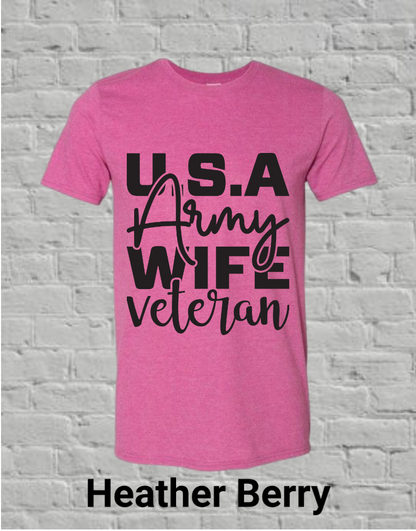 USA Army Wife Veteran