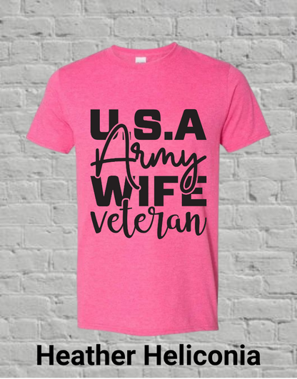 USA Army Wife Veteran