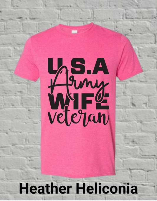 USA Army Wife Veteran