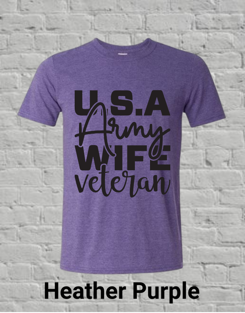 USA Army Wife Veteran