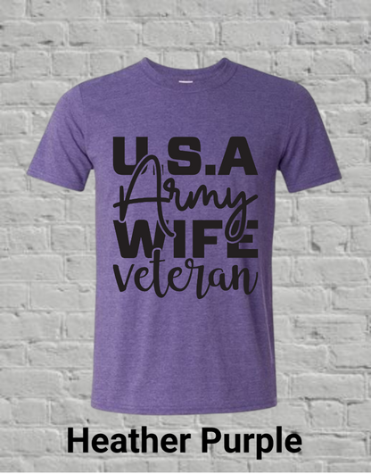 USA Army Wife Veteran