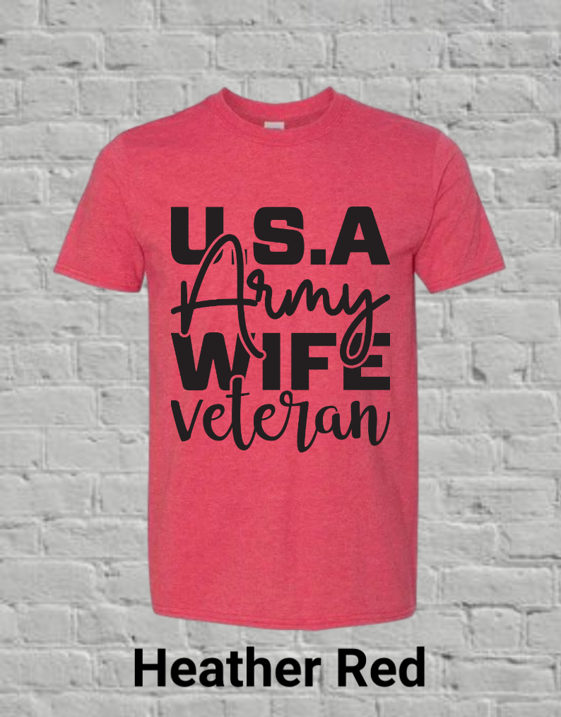 USA Army Wife Veteran