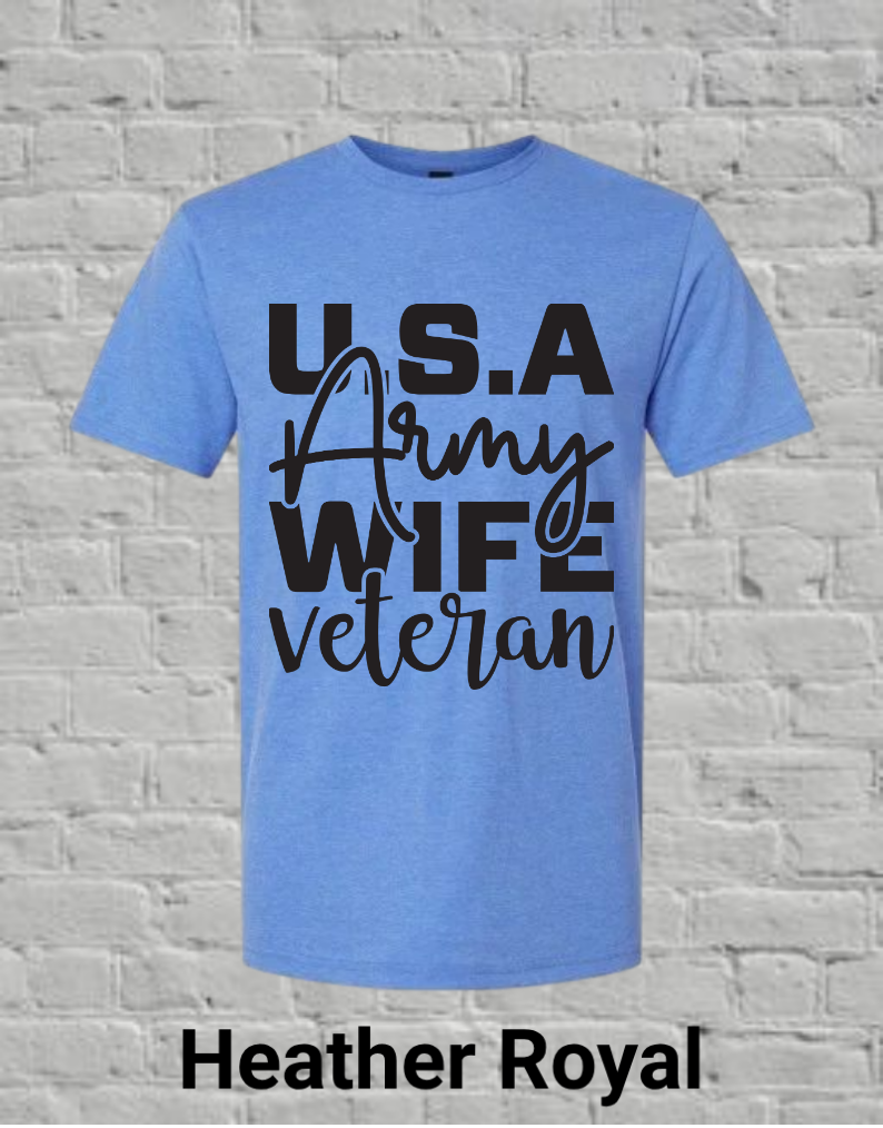 USA Army Wife Veteran